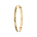 9 Carat (375) Yellow Gold Babies' Expandable 3mm Bangle — 2.0g