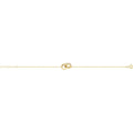9 Carat (375) Yellow Gold Unisex Interlocking Circle Bracelet — 1.4g
