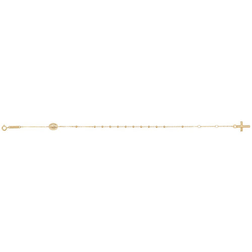 9 Carat (375) Yellow Gold Ladies' 7.5 Inches Rosary Bracelet — 1.0g