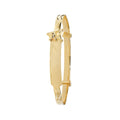 9 Carat (375) Yellow Gold Babies' Diamond Cut 3mm Expandable Bangle — 3.0g