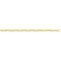 9 Carat (375) Yellow Gold Unisex Hollow Bracelet — 6.8g