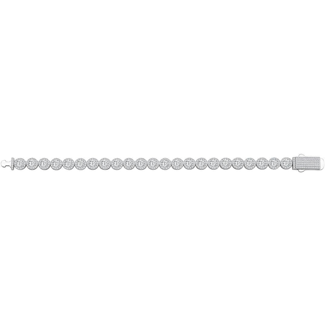 925 Sterling Silver Unisex Bracelet — 15.3g