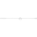 925 Sterling Silver Ladies' Fine Horn Bracelet — 1.8g