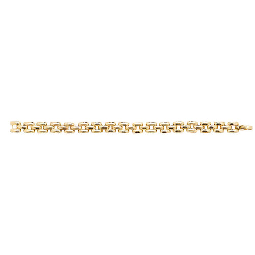 9 Carat (375) Yellow Gold Ladies' 7.5 Inches Fancy Bracelet — 10.0g