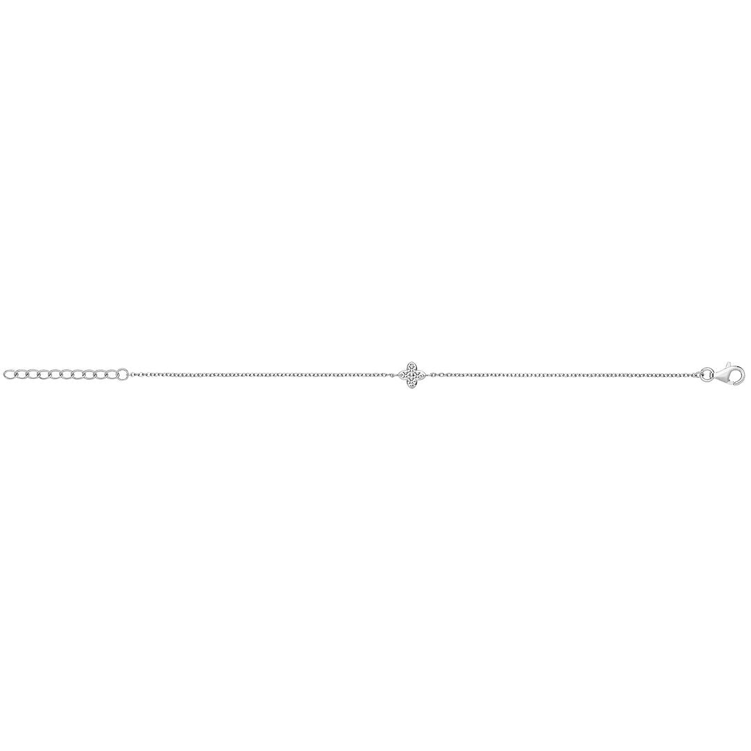 925 Sterling Silver Ladies' Fine Bracelet — 1.4g