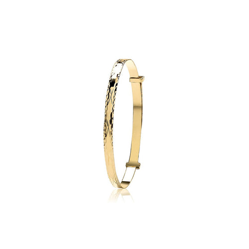 9 Carat (375) Yellow Gold Babies' Expanding 2.8mm Bangle — 1.4g