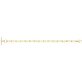 9 Carat (375) Yellow Gold Unisex Hollow Bracelet — 4.5g