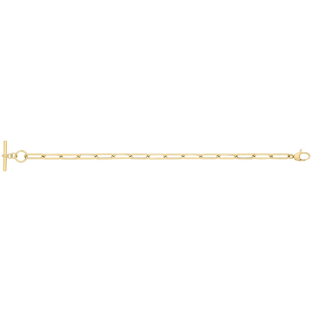 9 Carat (375) Yellow Gold Unisex Hollow Bracelet — 4.5g
