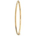 9 Carat (375) Yellow Gold Ladies' Hinged Bangle — 3.1g