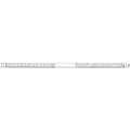 925 Sterling Silver Men's Plain ID Bracelet — 16.2g