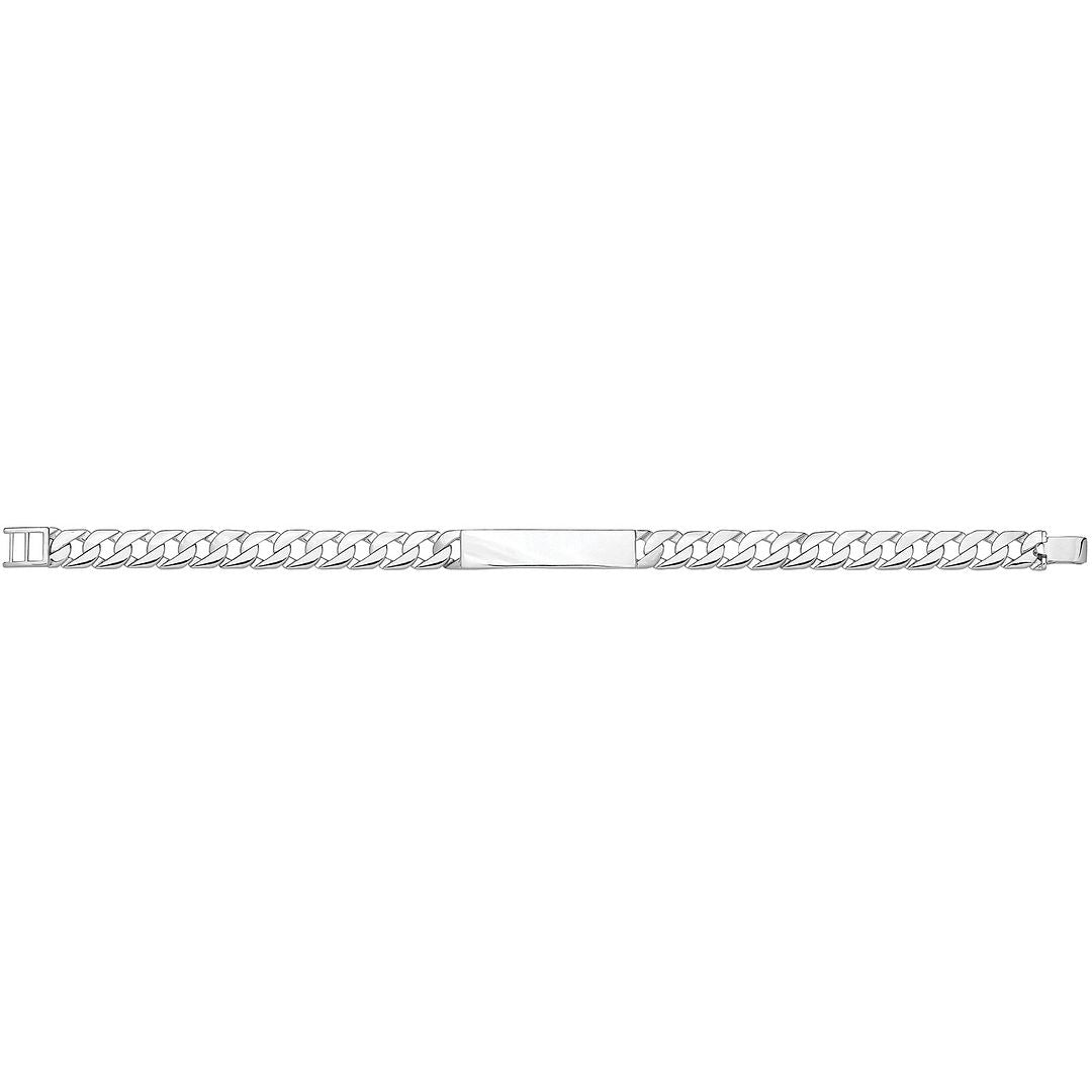 925 Sterling Silver Men's Plain ID Bracelet — 16.2g