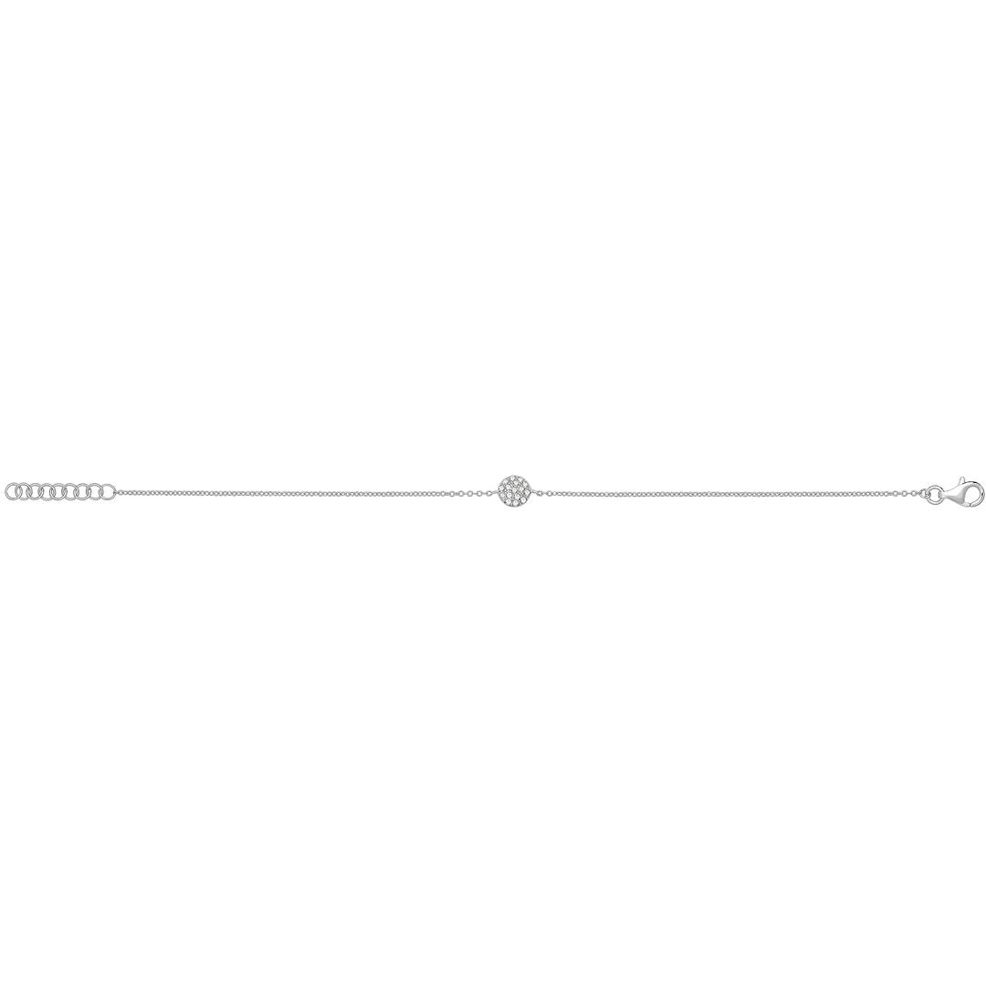 925 Sterling Silver Ladies' Bracelet — 1.5g