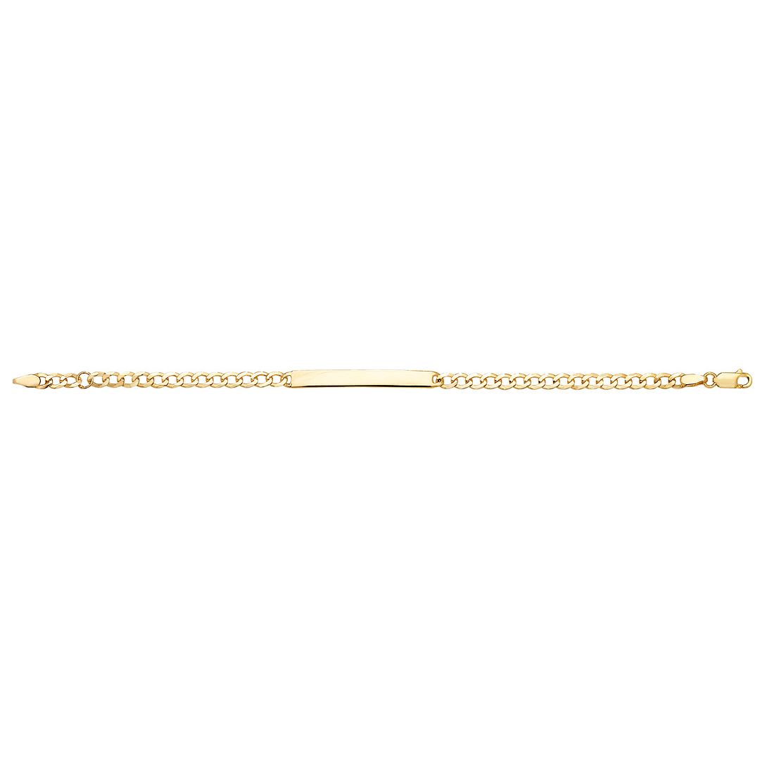 9 Carat (375) Yellow Gold Babies' 6 Inches ID Bracelet — 2.5g