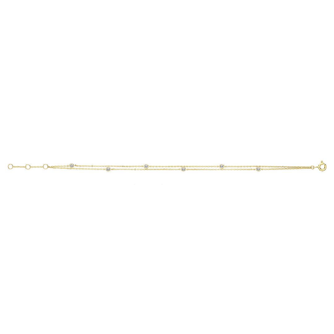9 Carat (375) Yellow Gold Unisex Bracelet — 1.1g