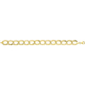 9 Carat (375) Yellow Gold Ladies' 7.5 inches Double Link Bracelet — 4.1g