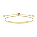 9 Carat (375) Yellow Gold Ladies' ID Pull Style Bracelet — 3.7g