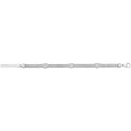 925 Sterling Silver Unisex Heart Bracelet — 7.9g