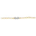 9 Carat (375) Yellow Gold Babies' Boxing Glove Bracelet — 10.8g