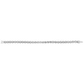 925 Sterling Silver Ladies' Bracelet — 16.0g