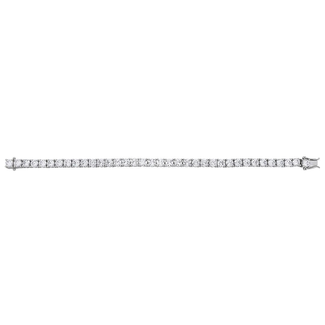 925 Sterling Silver Ladies' Bracelet — 23.0g
