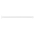 925 Sterling Silver Unisex Albert T Bar Bracelet — 5.3g