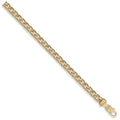 9ct Yellow Gold 7mm Tight Link Curb Bracelet