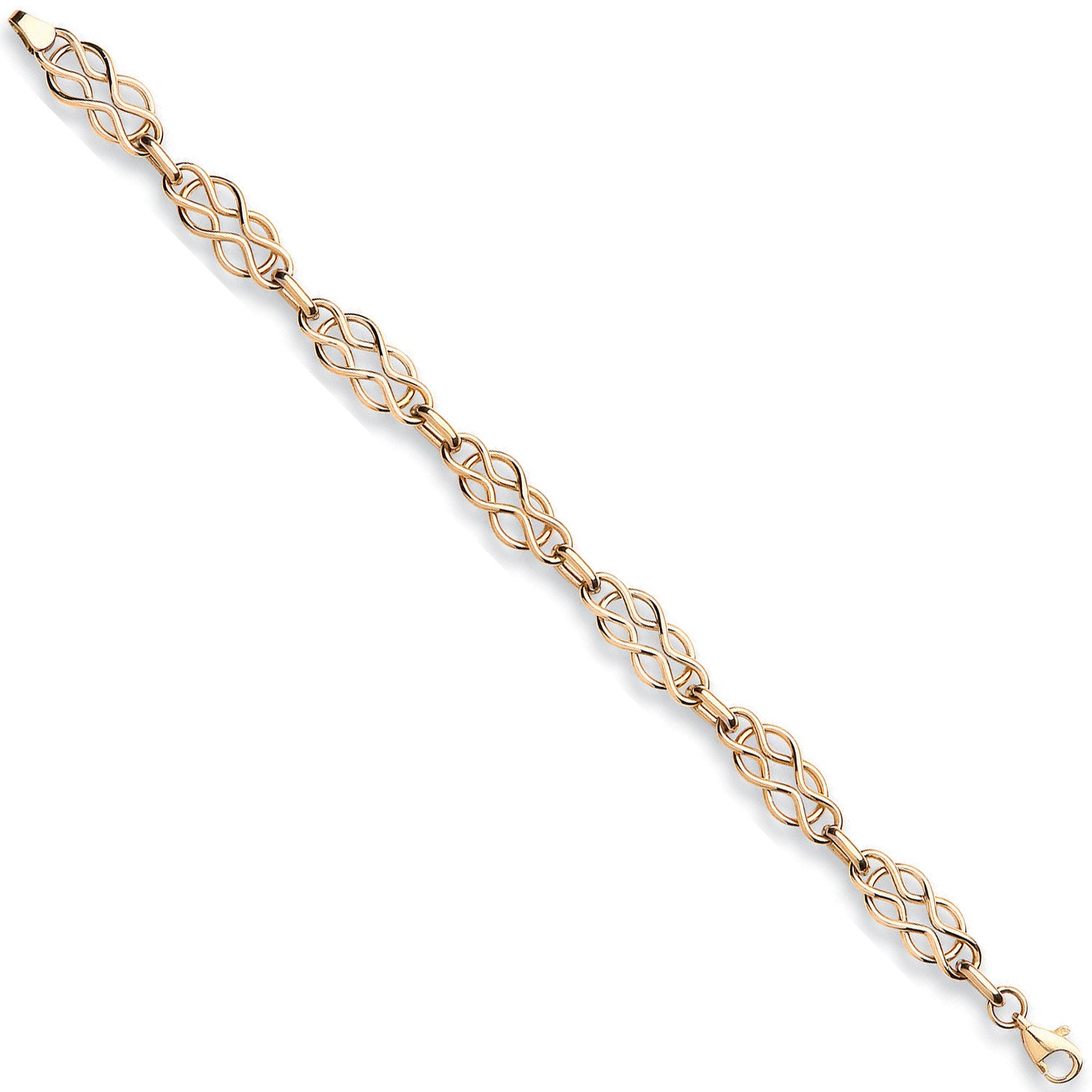 9ct Yellow Gold Hollow Celtic Bracelet