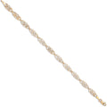 9ct Yellow Gold Celtic Link Ladies Bracelet