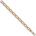 9ct Yellow Gold 10mm Curb Chain