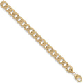 9ct Yellow Gold 12mm Curb Chain