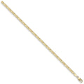 9ct Yellow Gold 3.0mm Flat Anchor Chain