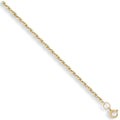 9ct Yellow Gold 1.7mm Prince of Wales Chain