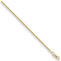 9ct Yellow Gold 1.7mm Spiga Chain
