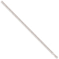 9ct White Gold 3.8mm Curb Chain