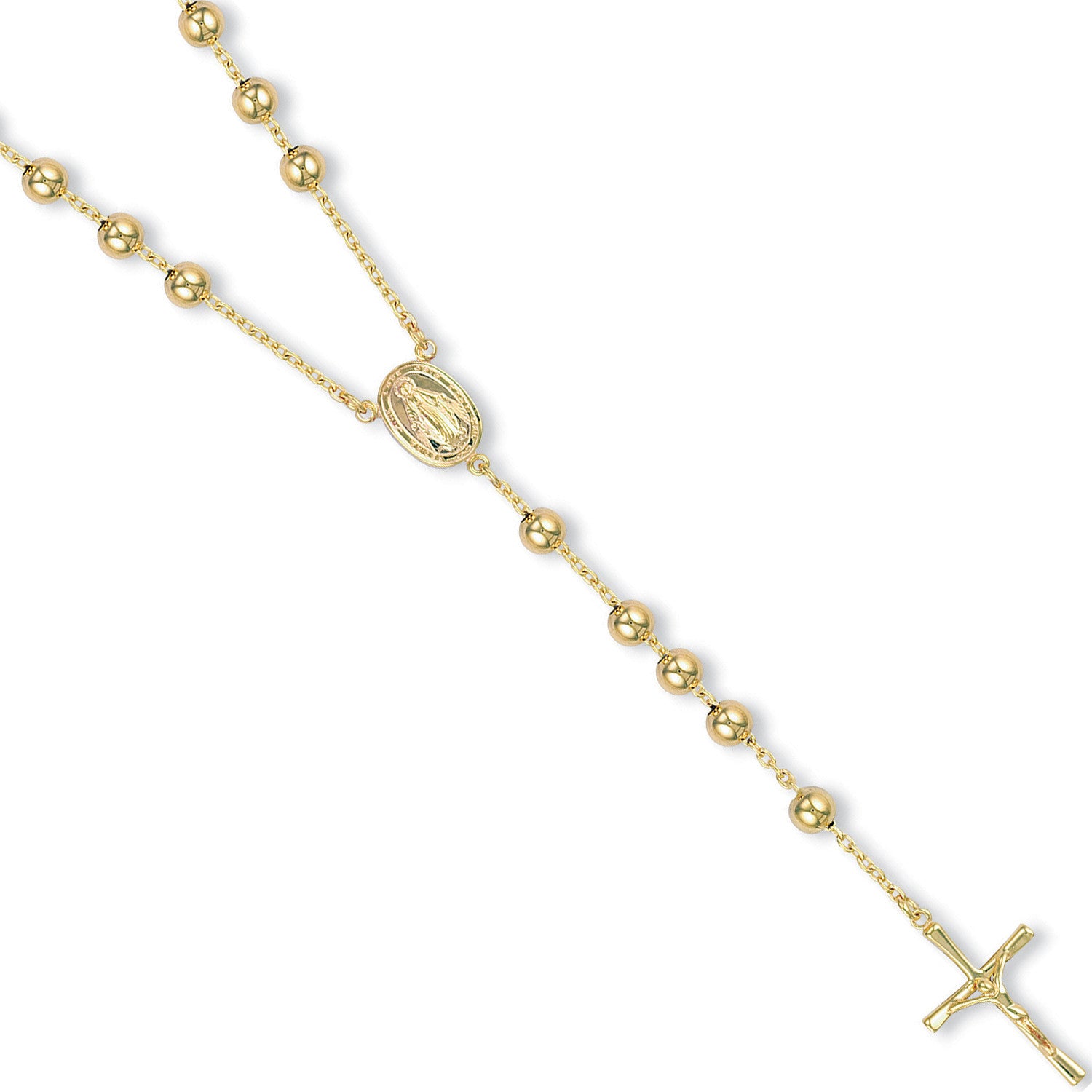 9ct Yellow Gold Rosary Beads