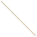 9ct Yellow Gold 2.0mm Hollow Square Spiga Chain/Bracelet