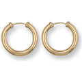 9ct Yellow Gold 18mm Capped Sleepers