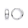9ct White Gold 16mm Hinged Huggies