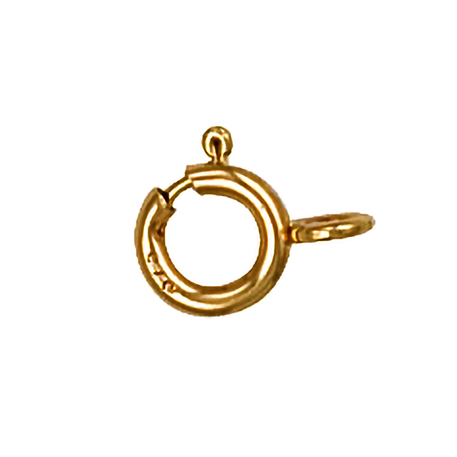 9ct Yellow Gold 6mm Closed Bolt Ring (Pack of 6)