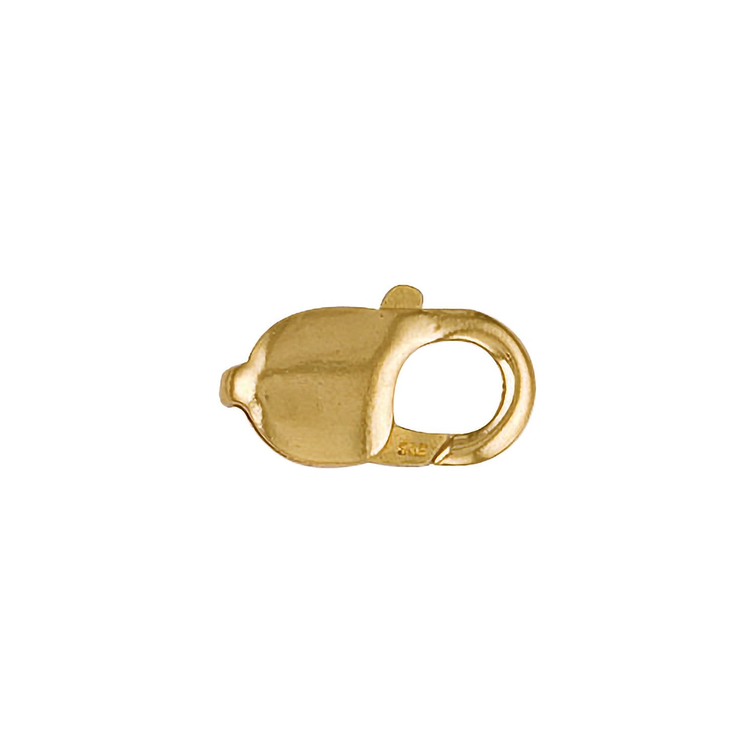 9ct Yellow Gold 16mm Large Trigger Clasp
