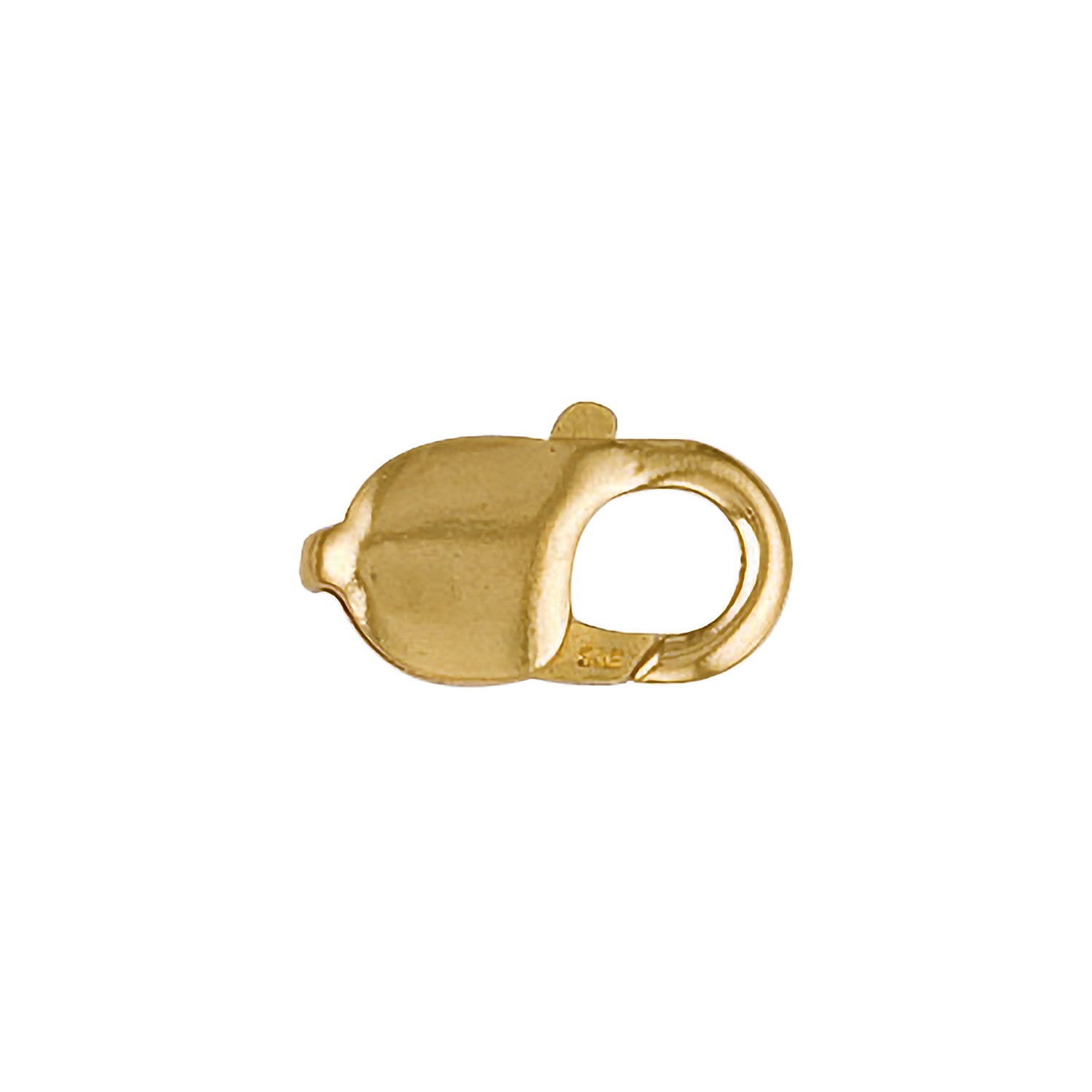 9ct Yellow Gold 18mm Trigger Clasp