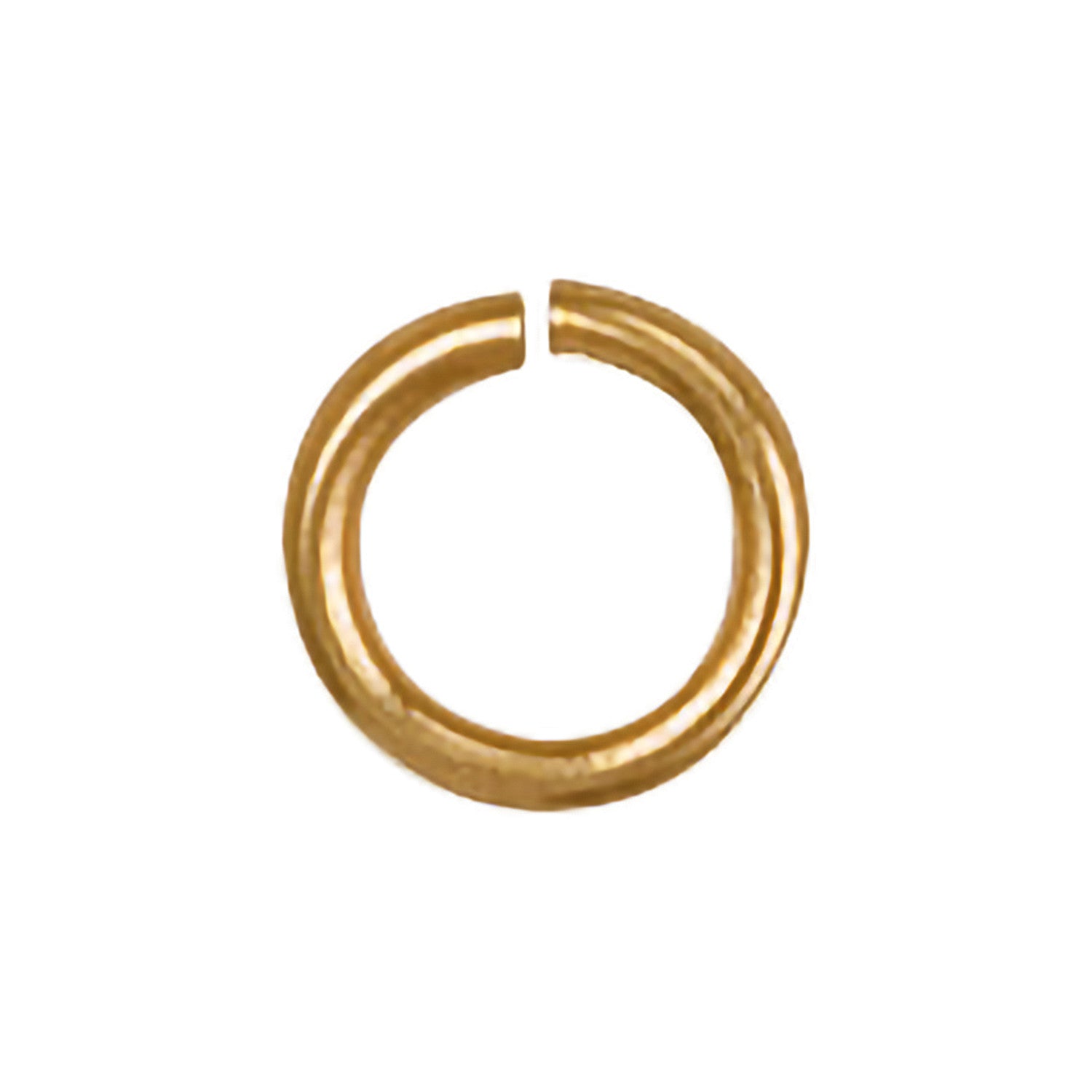 9ct Yellow Gold 8mm Jump Ring (Pack of 6)