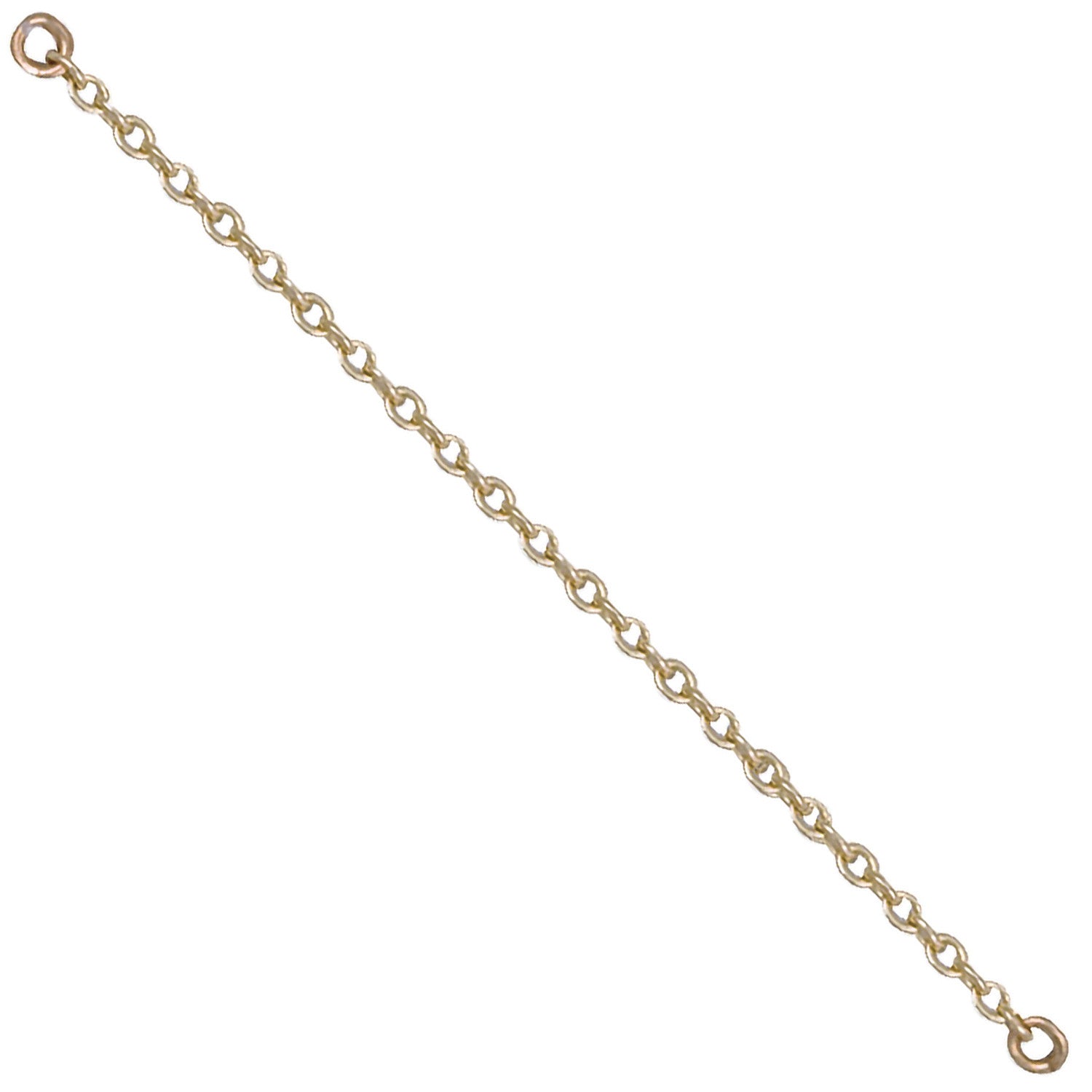 9ct Yellow Gold 2mm Safety Chain (Pack of 3)