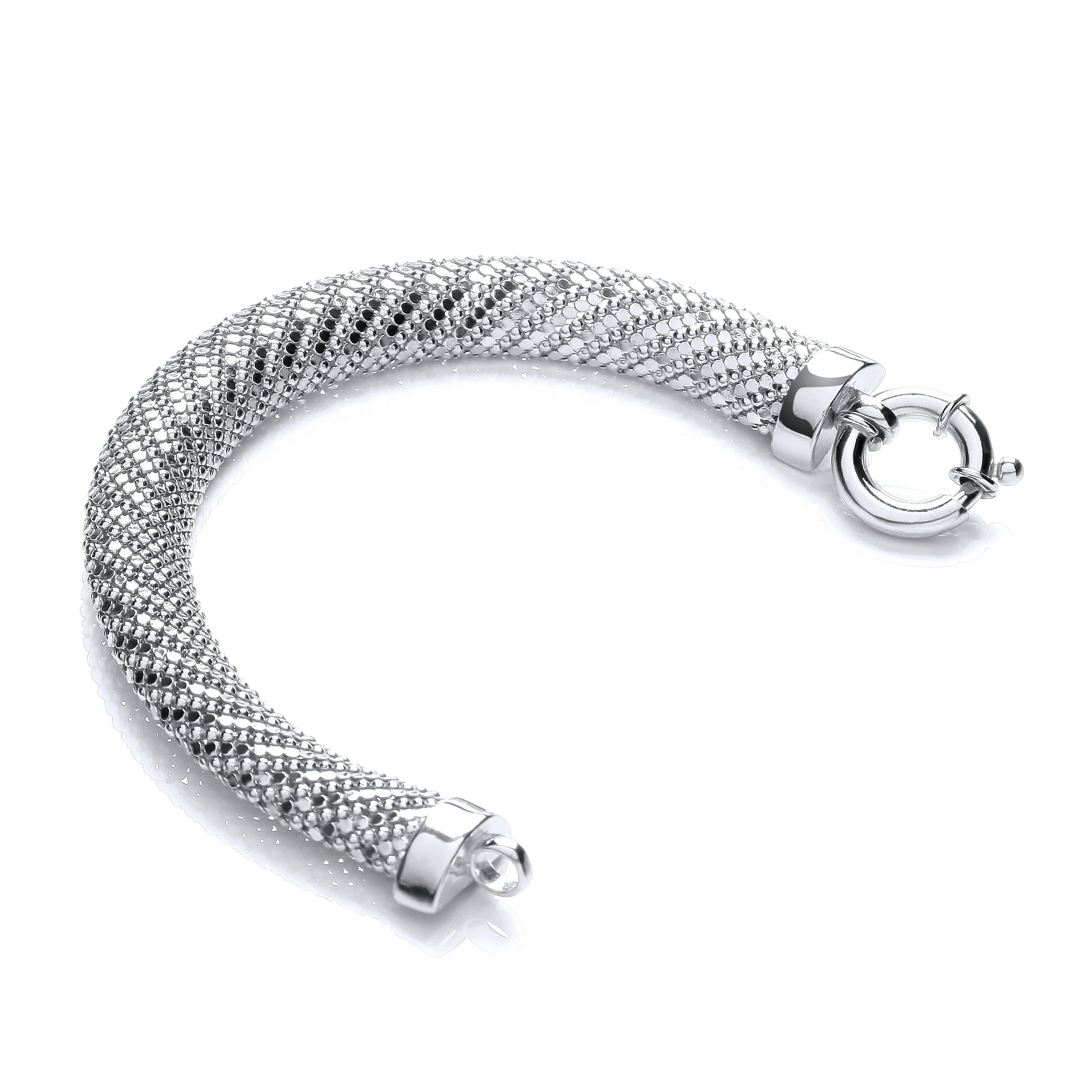 Sterling Silver Mesh Bracelet