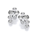 Timeless Style Rubover set Cubic Zirconias Earrings