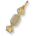 9ct Yellow Gold Sweet 3D Pendant