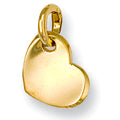 9ct Yellow Gold Heart Pendant
