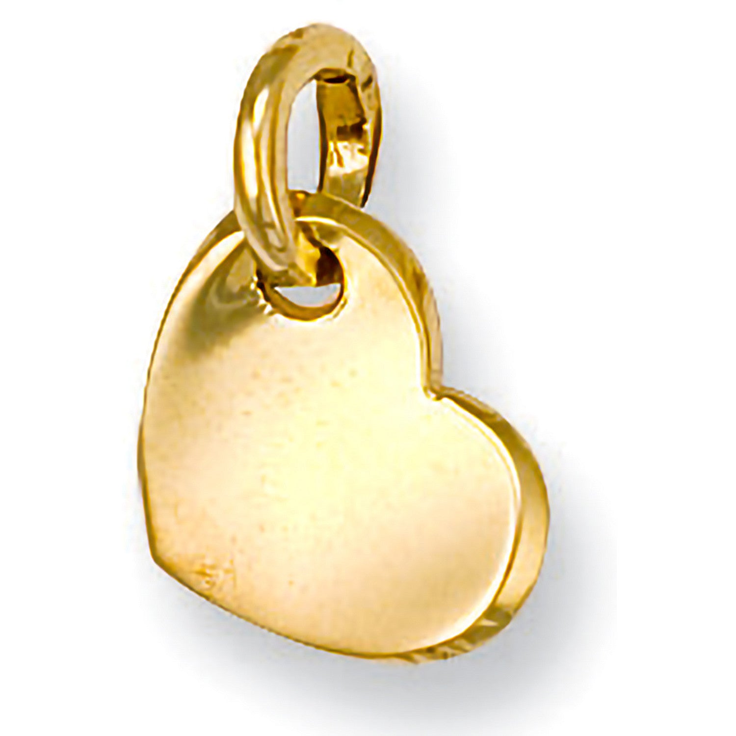 9ct Yellow Gold Heart Pendant