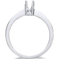 18ct White Gold Ring Mount 0.20-0.25ct