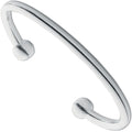 Sterling Silver 5mm Torgue Bangle